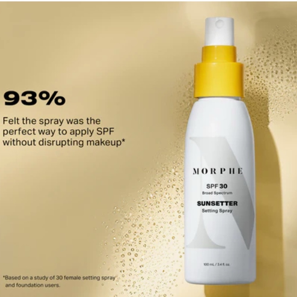 NEW! Morphe SPF 30 Sunsetter Setting Spray - Picture 2 of 2